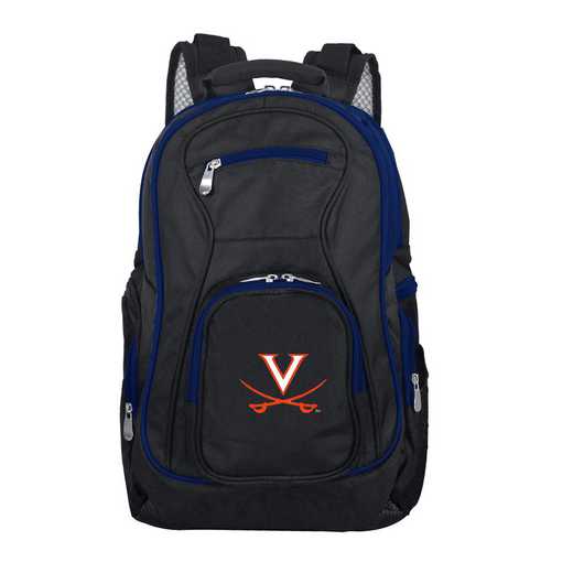 CLVIL708: NCAA Virginia Cavaliers Trim color Laptop Backpack